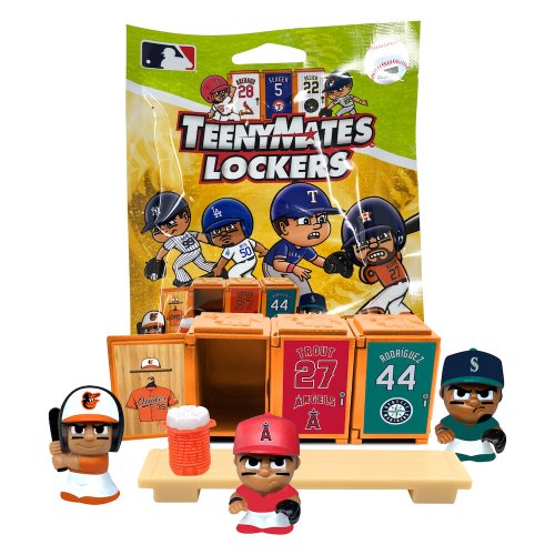 MLB Baseball 2024 TeenyMates Locker Room Set
