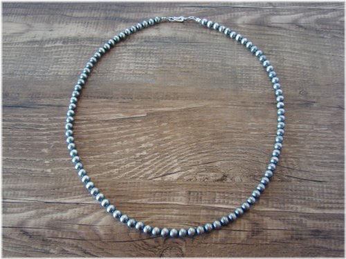 Southwestern Navajo Pearl Necklace by I. John