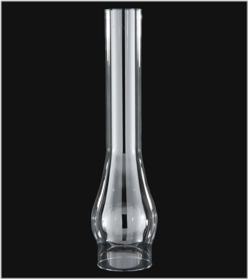 Clear Glass Chimney for Oil Lamps