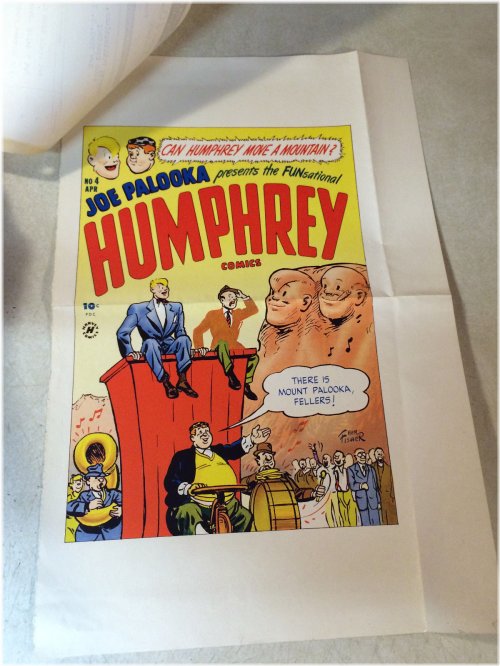 Vintage Comic Art Proof "Humphrey #4" with Printer Invoice - Palooka Edition