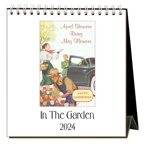 Floral Time Capsule Desk Calendar