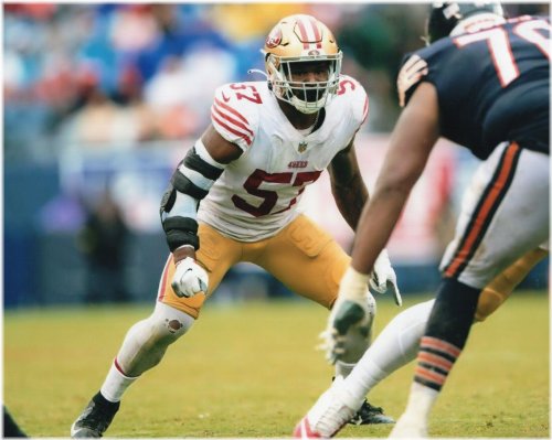 Dre Greenlaw 49ers Autographed Photo