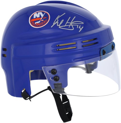 Bo Horvat Autographed Blue Mini Helmet
