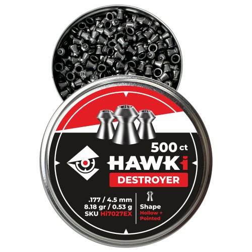Hollow Pointed Hawki Pellets