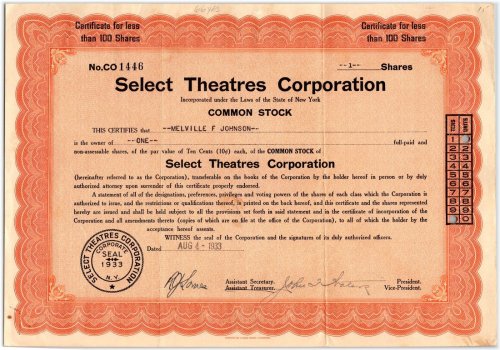 Stage Legacy Investment