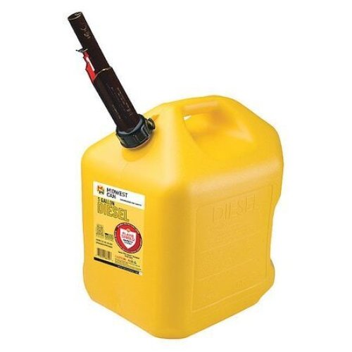 SecureFlow 8610: Heavy-Duty 5 Gallon Diesel Fuel Can with Self