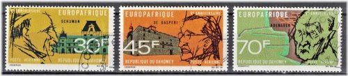 Dahomey Economic Agreement Commemorative Stamps