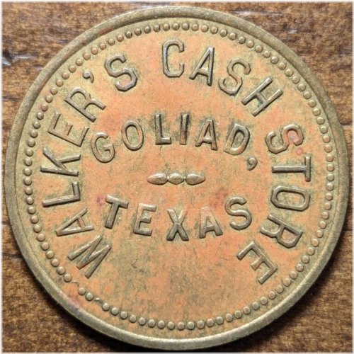 Goliad Store Quarter Trade Token