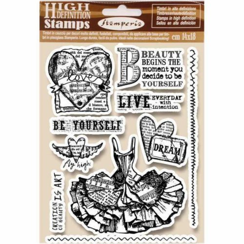 Flight of Imagination Rubber Stamp Set