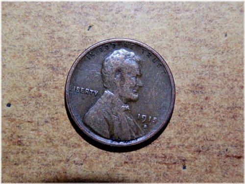 Cleaned 1915-S Lincoln Head Cent