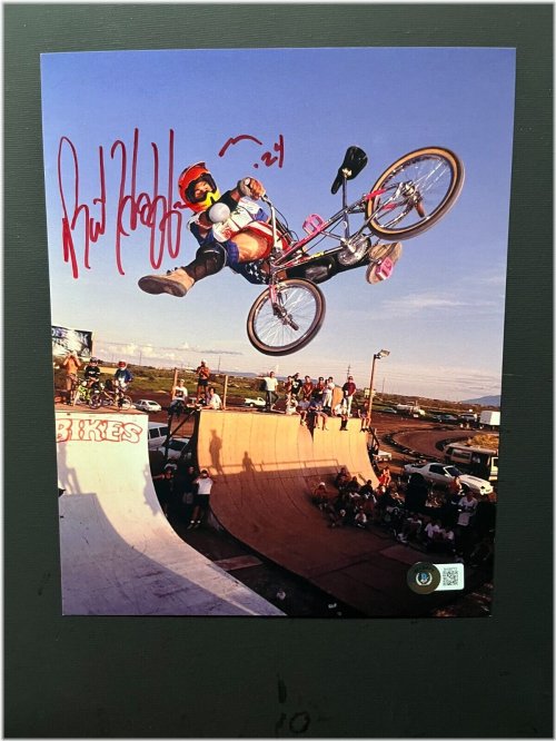 BMX Vert Legends Autographed 8x10 Photo