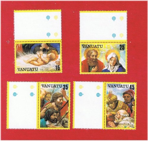 Vanuatu Christmas Stamp Set