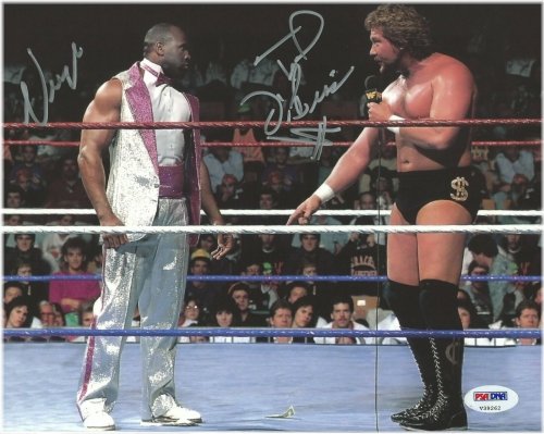 Wrestling Legends Autographed 8x10 Photo with COA