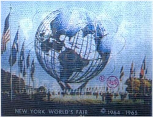World's Fair Lenticular Charm