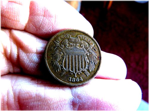 Copper Centennial Two-Cent Piece