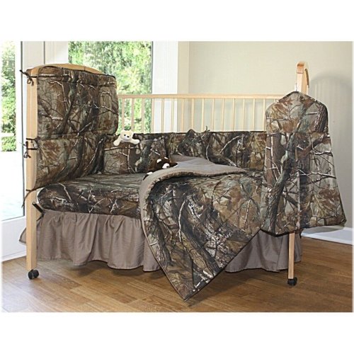 Woodland Camouflage Nursery Bedding Set