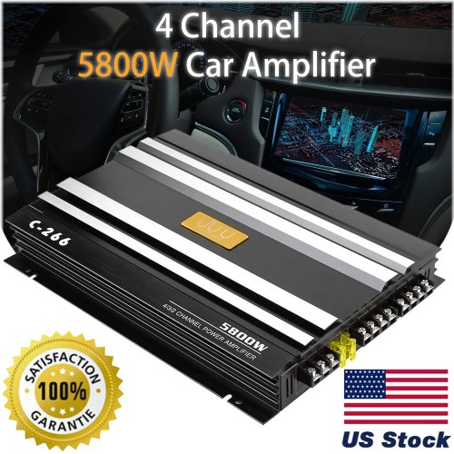 High-Performance Quad-Channel Audio Amplifier for Cars and Trucks