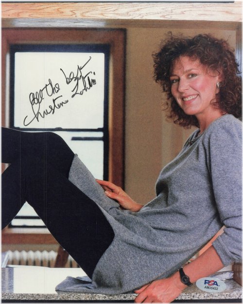 Christine Lahti Signed 8 x 10 Photo with PSA DNA Authentication