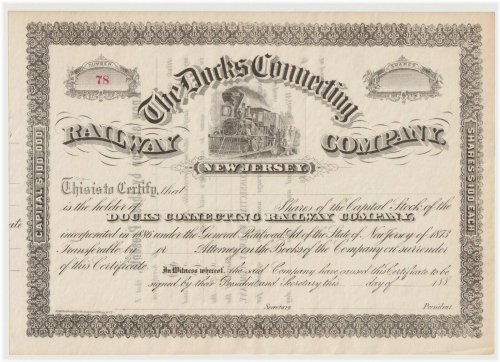 New Jersey Railway Docks Trio