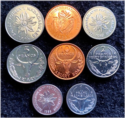 African Island Treasures: Madagascar 4 Coin Sets