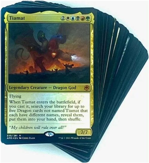 Dragon's Fury - Personalized Card Collection for Magic: The Gathering Commander Format