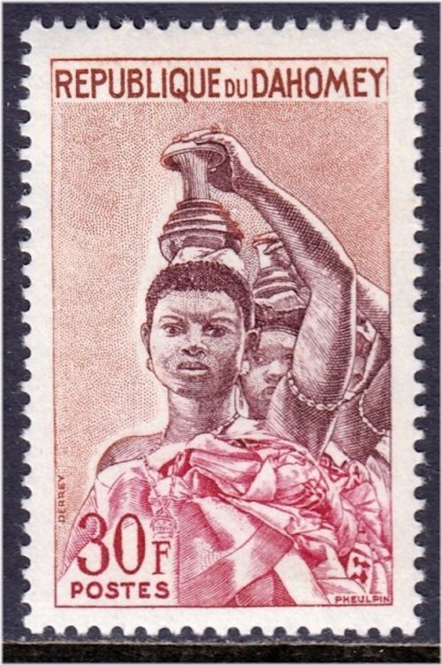 Nessoukoue Witch Doctors of Abomey Stamp