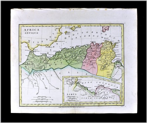 Wilkinson's Ancient North Africa Map (1817)