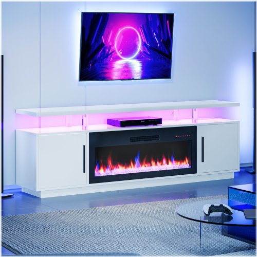Fireside Glow TV Stand