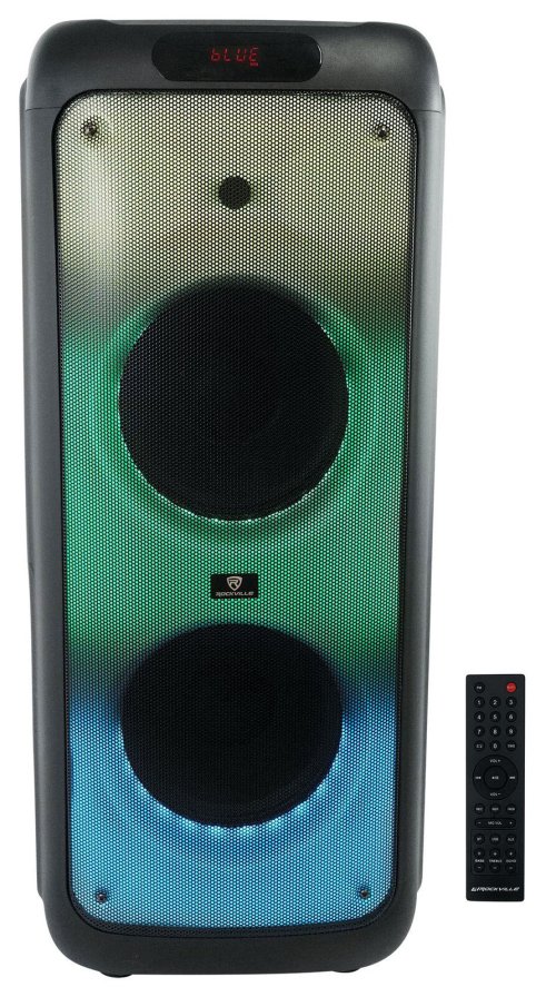 Rockville Dual 10" LED Bluetooth Speaker