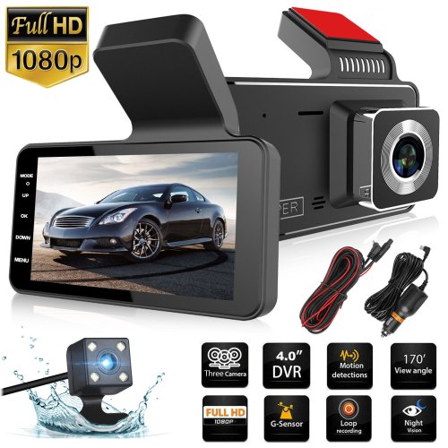 DriveSafe Dual Lens Dash Cam