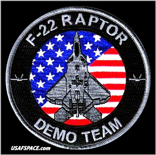 Raptor Demo Team Langley AFB Patch