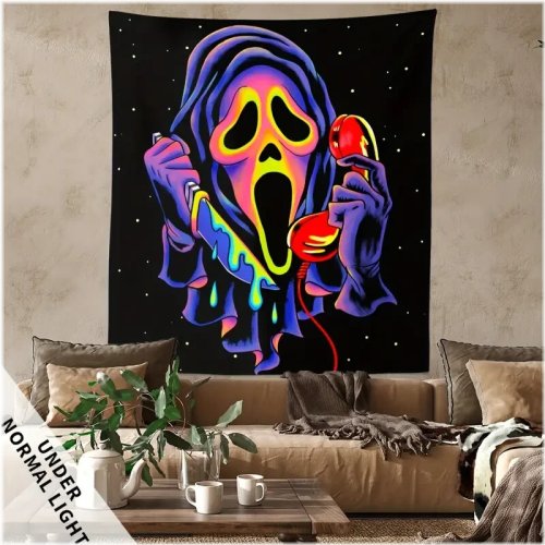 Midnight Echoes Wall Tapestry