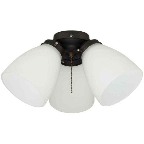 Bronze Glow 3-Light Ceiling Fan Kit