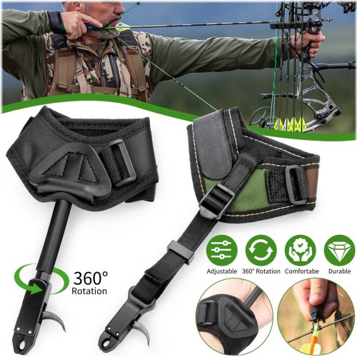 Precision Trigger Strap for Compound Bow Archery