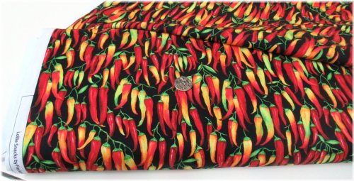 Spicy Pepper Patch Fabric
