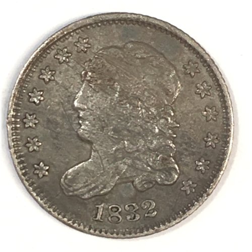 1832 High-Quality Capped Bust Half Dime