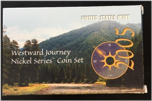 Westward Journey Nickel Series Complete Coin Set with Box and COA