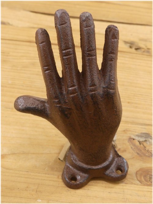 Rustic Cast Iron Bookend Set