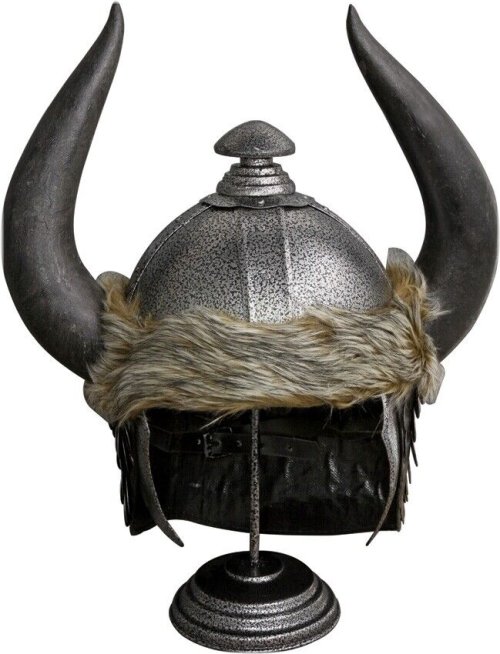 Ironclad Headgear with Equine Accents and Display Base