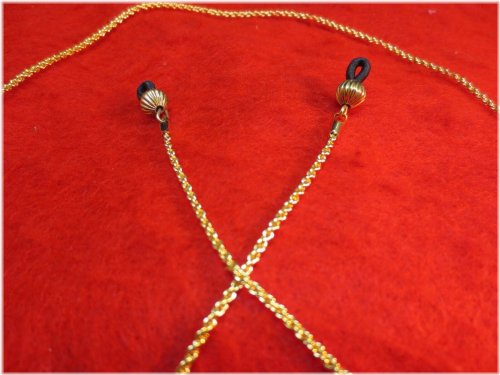 Golden Rope Eyeglass Chain