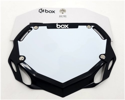 Black BMX Number Plate by Box Components