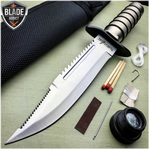 Ranger's Edge Hunting Knife with Tactical Sheath