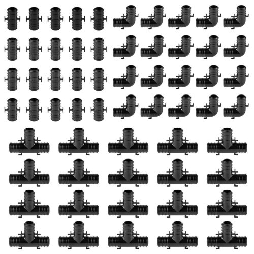 Poly Crimp Pex Fitting Assortment Set