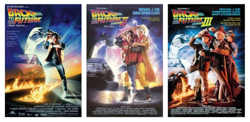 Time Travel Trilogy Poster Set