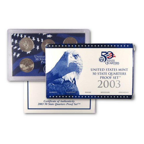2003 State Quarter Clad Proof Set