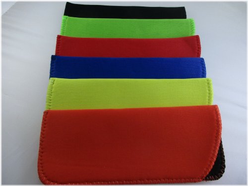 Rainbow Neoprene Eyeglass Cases (Set of 6)