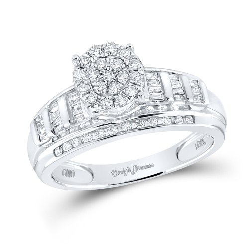 Snowflake Sparkle Diamond Ring