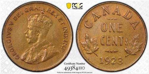 Maple Leaf Copper Penny