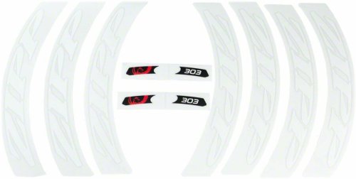 White Logo Decal Set for 303 Wheel