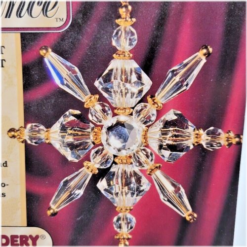 Golden Starlight Crystal Elegance Bead Weaving Kit